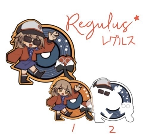 重なるアクキー