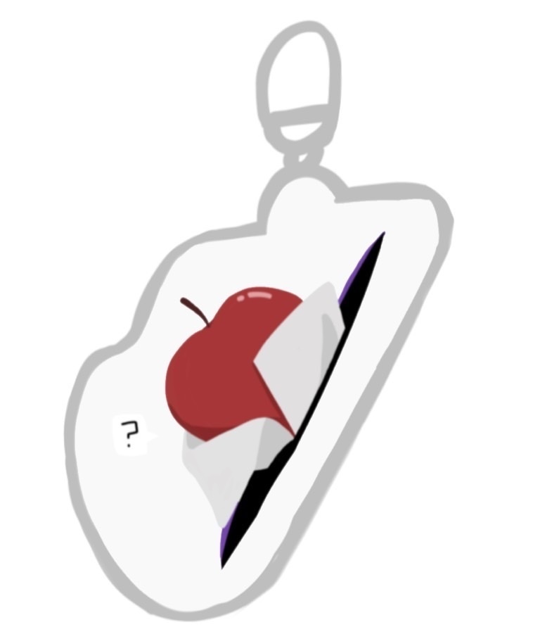 アクリルキーホルダー APPLe