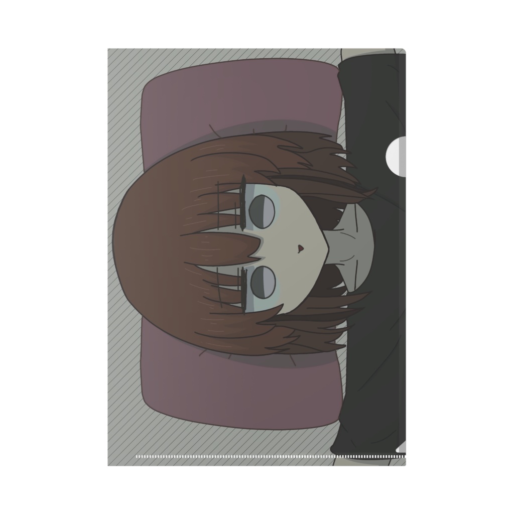 クリアファイル けちゃ
