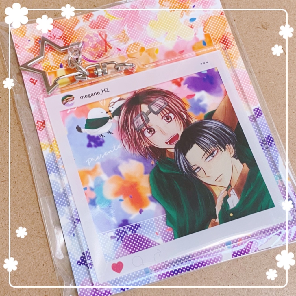 リヴァハン♡インスタ風アクキー