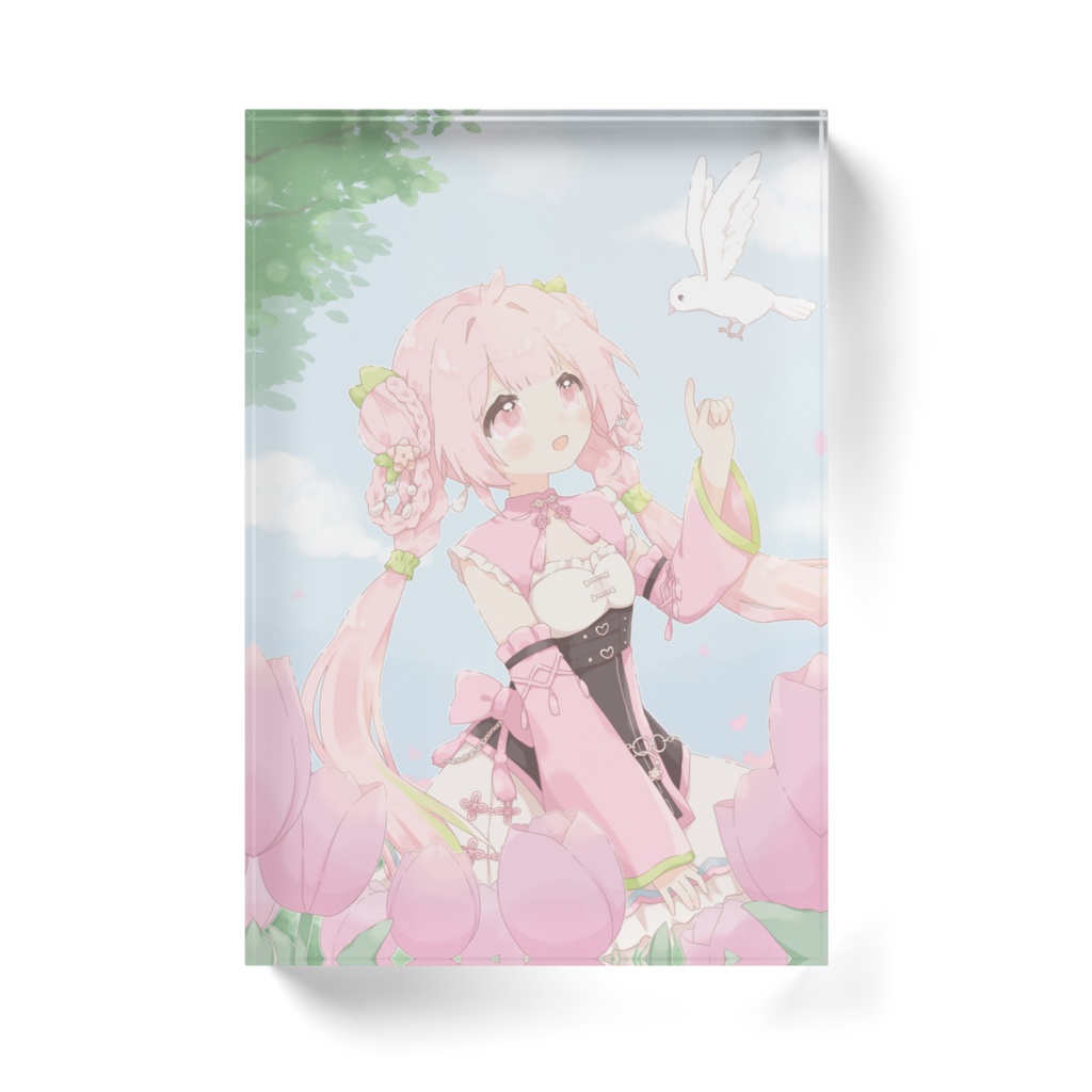 李桃桃 アクリルブロック