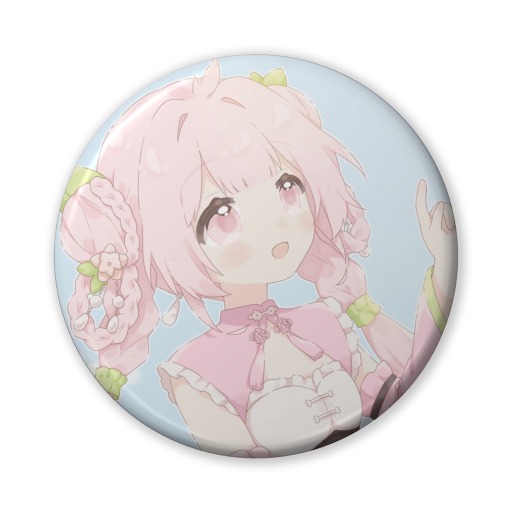 李桃桃 缶バッジ