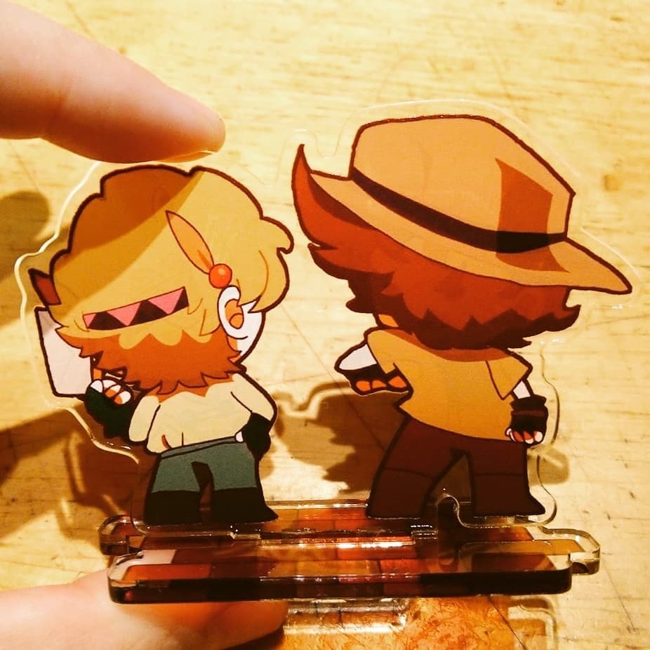 ぷち波紋戦士 アクリルスタンド