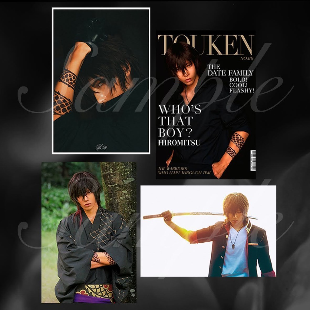 ポストカード４枚set【Ｂ】大倶利伽羅