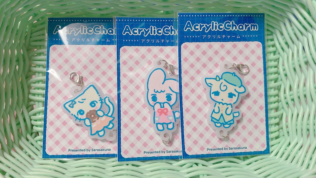 アクリルチャーム