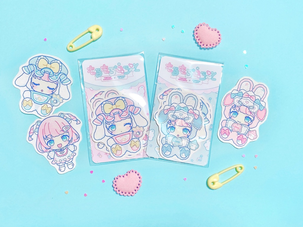 フレークシール(大)【たるたるふろーと】