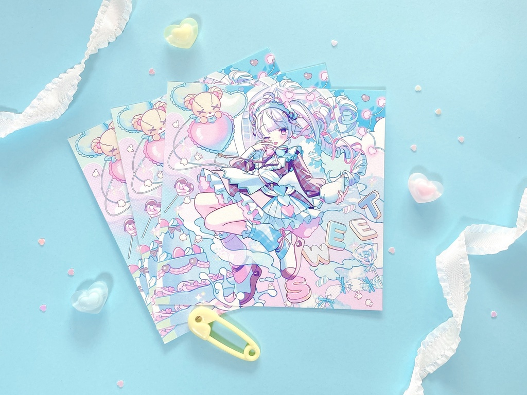 スクエアカード【sweet】