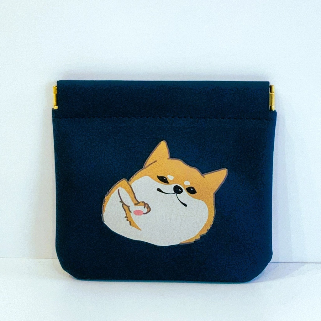 てやんでぃ柴ちゃんイージーオープンスリムポーチ