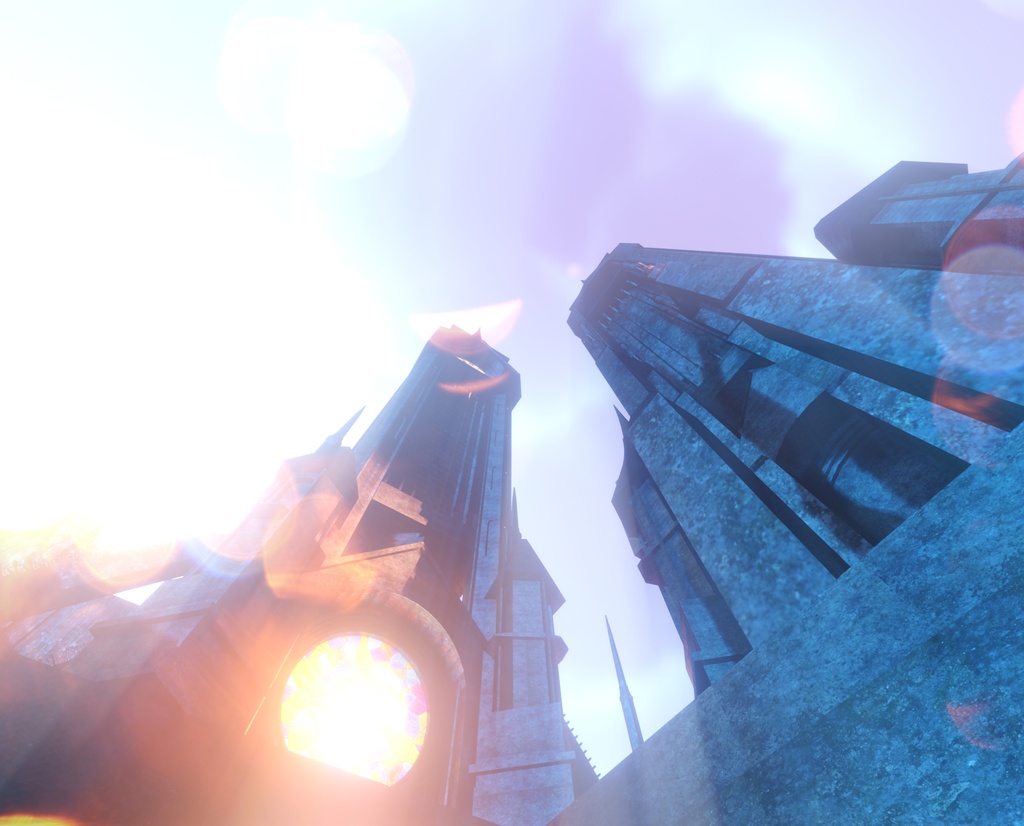 Castle gothic Clock Tower