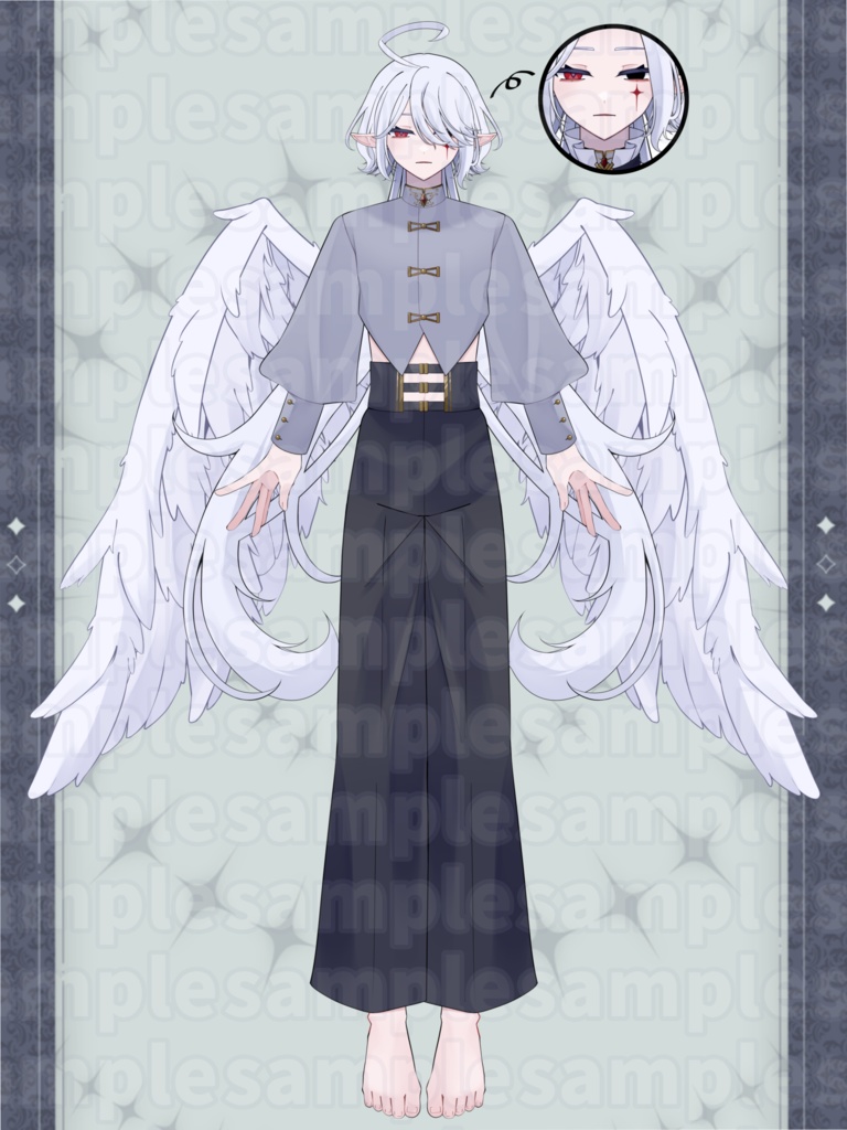 【限定1点】エルフ耳の天使【VTubeStudio対応】