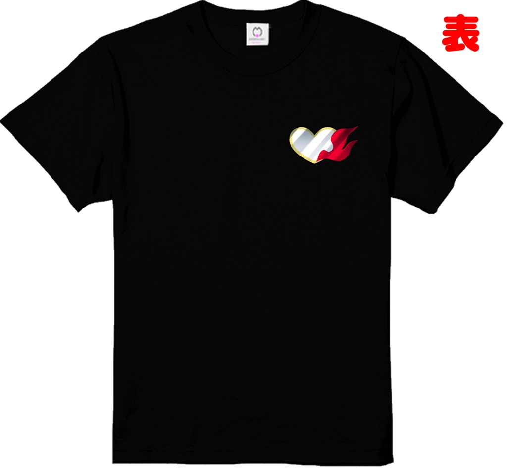 《単品購入》アカノ☆ビャクア-ライブTシャツVol.1