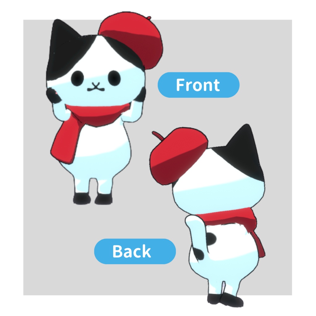 【無料配信】Omayu × CREPOS 猫さんコラボアバター