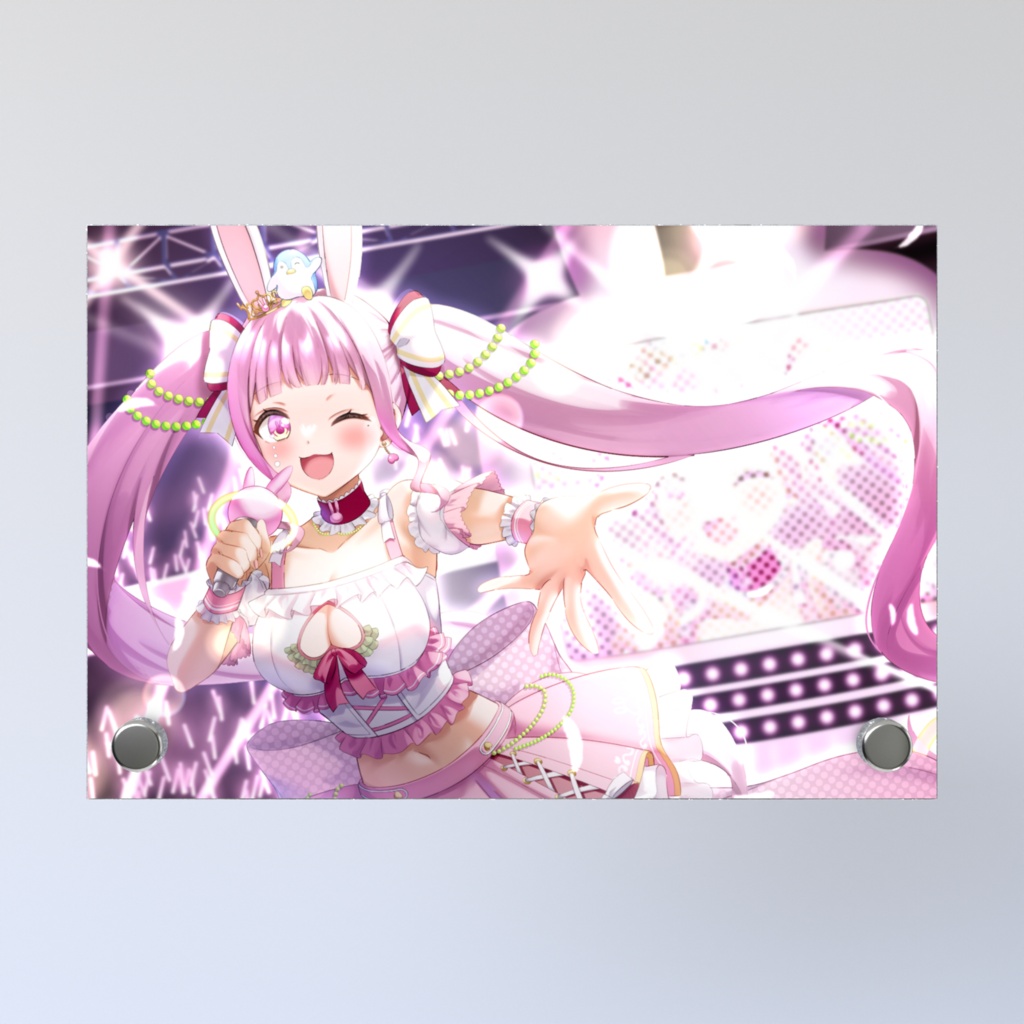 【兎姫乃もも1周年記念】アクリルパネル ➕Xシェアでおまけボイス