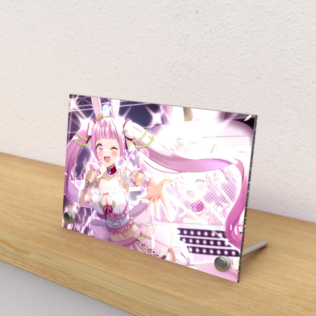 【兎姫乃もも1周年記念】アクリルパネル ➕Xシェアでおまけボイス