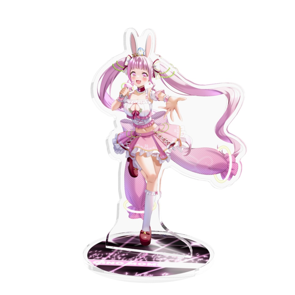 【兎姫乃もも1周年記念】フルセット(アクリルフィギュアとチェキ はここだけ！)➕Xシェアでおまけボイス