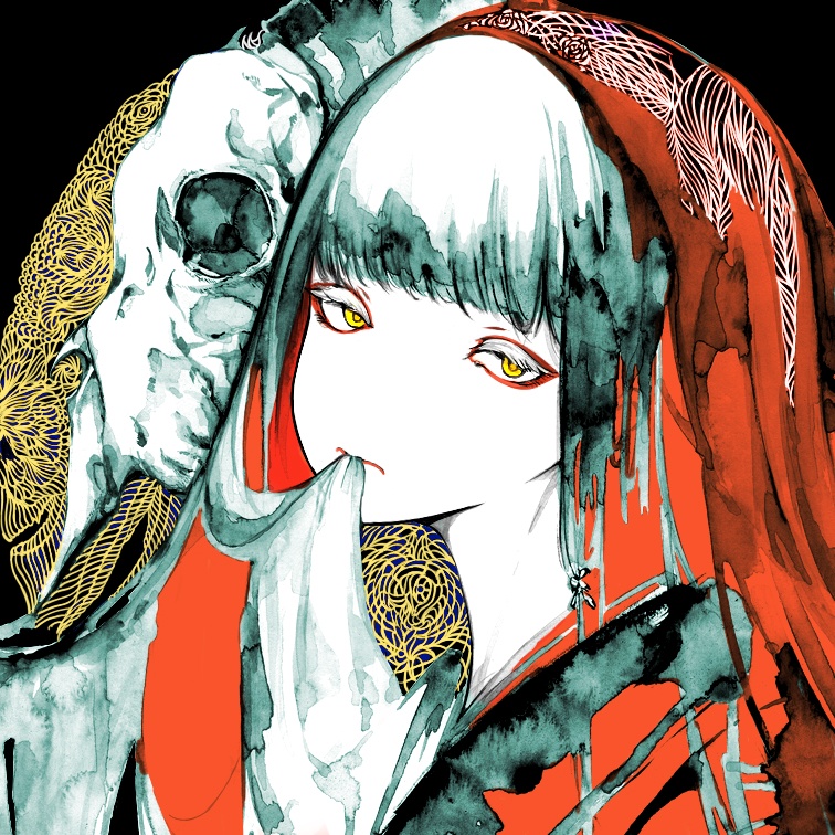 缶バッチVer1　「結」