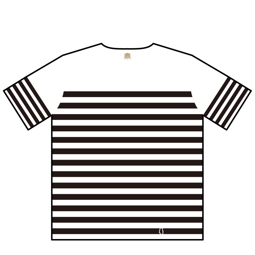 北沢志保私服Tシャツ風ボーダーシャツ