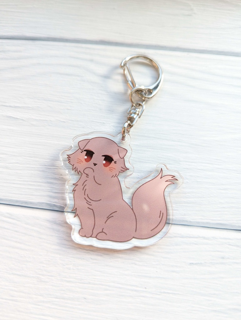 【悪辣】NPCにゃんこアクリルキーホルダー