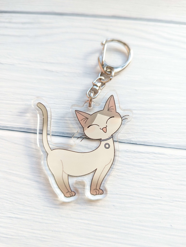 【悪辣】NPCにゃんこアクリルキーホルダー