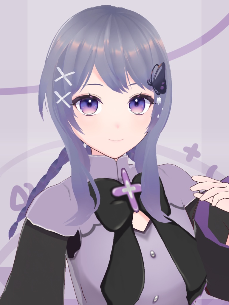 オリジナル3Dモデル『蝶夜ゆめみ&ゆめと』