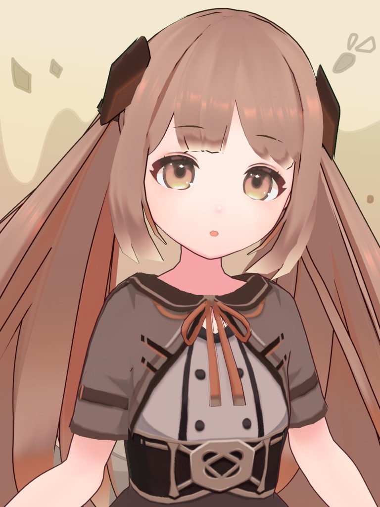 オリジナル3Dモデル『くまの』