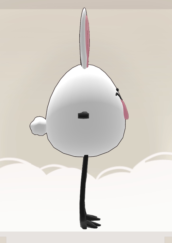 オリジナル3Dモデル『たまごモドキ』