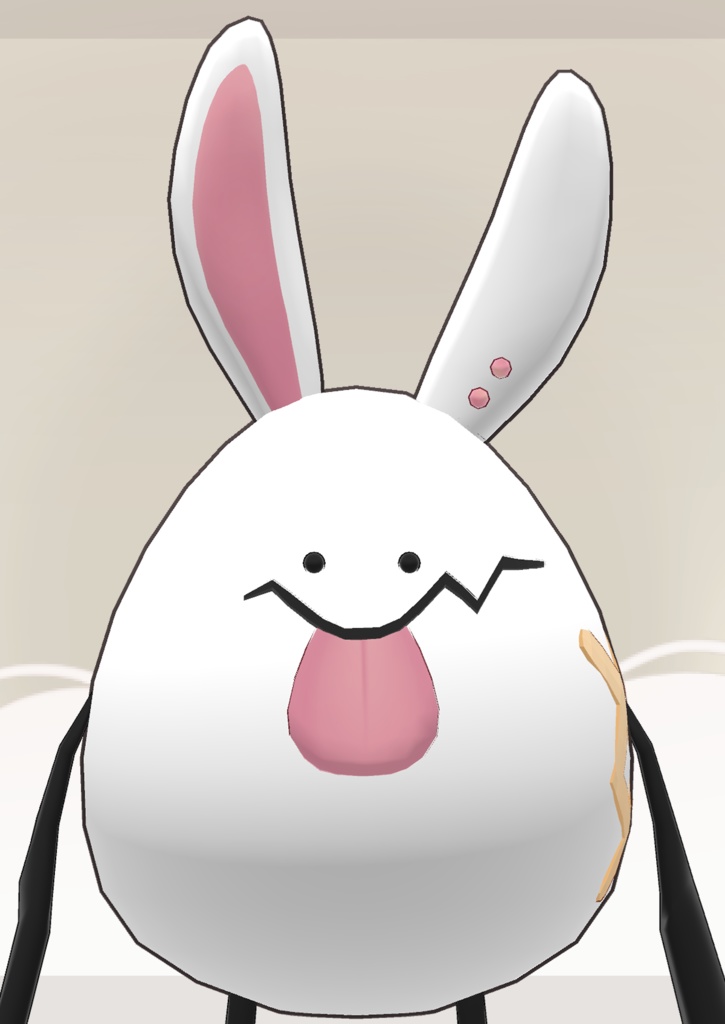 オリジナル3Dモデル『たまごモドキ』