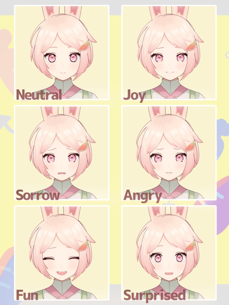 オリジナル3Dモデル『こざき』