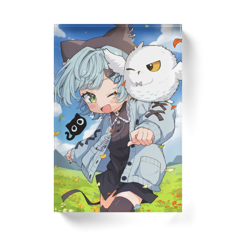 相棒たちといっしょ!アクリルブロック