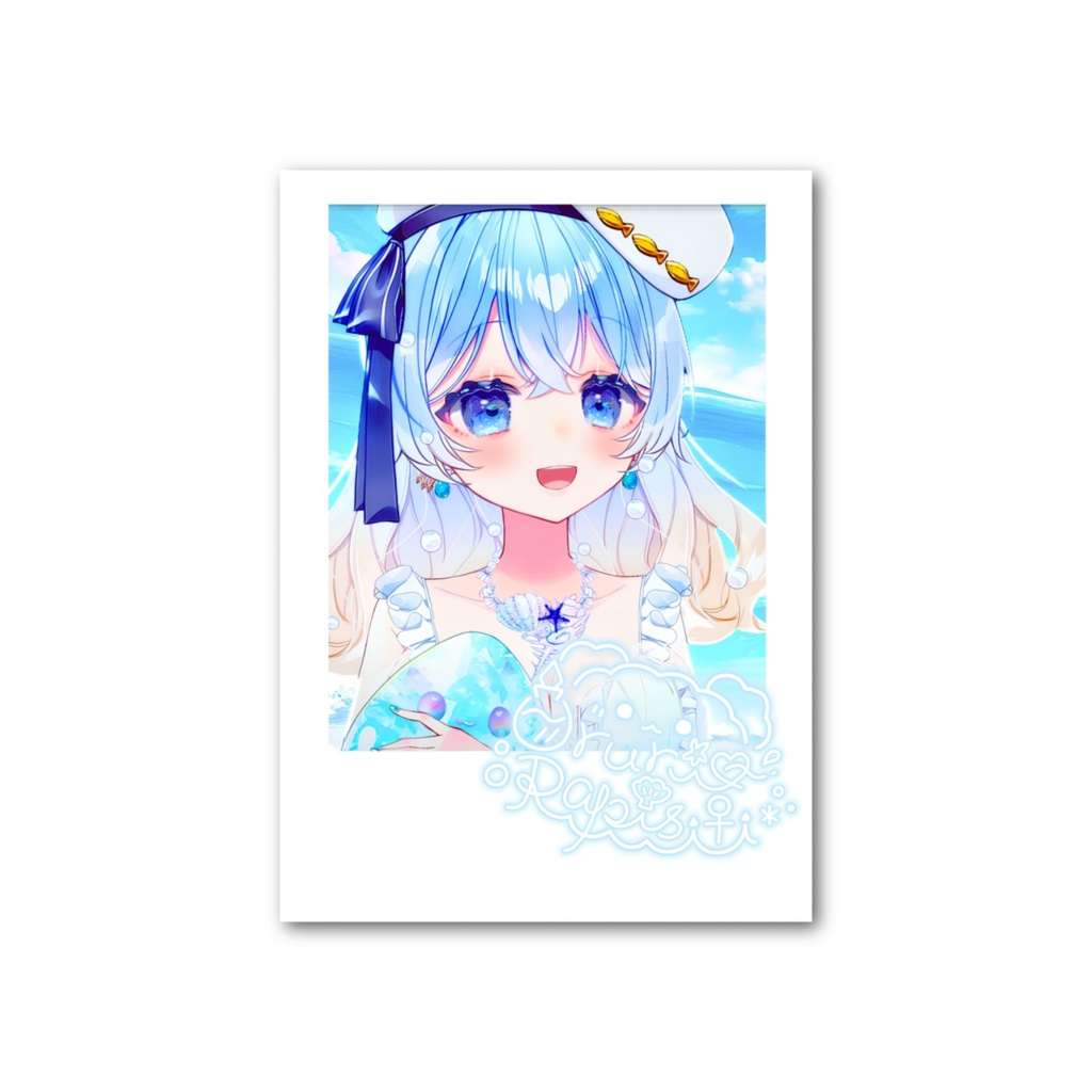 結成記念グッズ チェキ風カード / SigRas“Ururi Rapis” Goods - Card