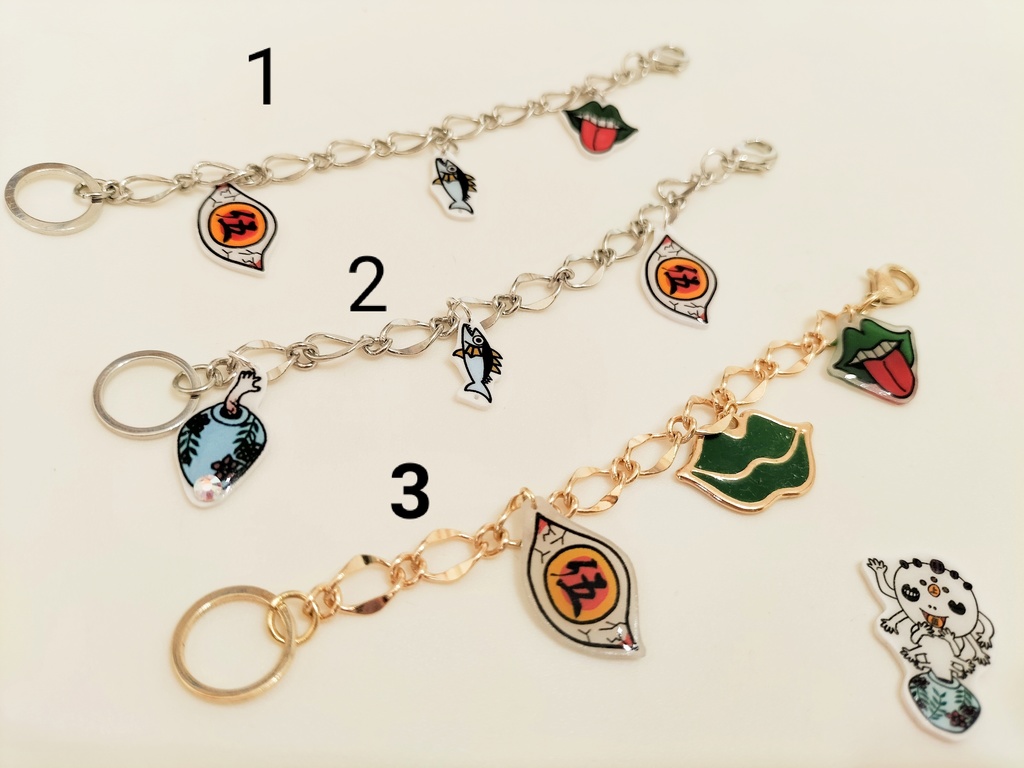 ぎょこバッグチャーム