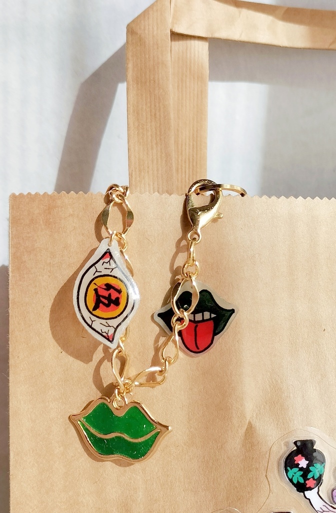 ぎょこバッグチャーム