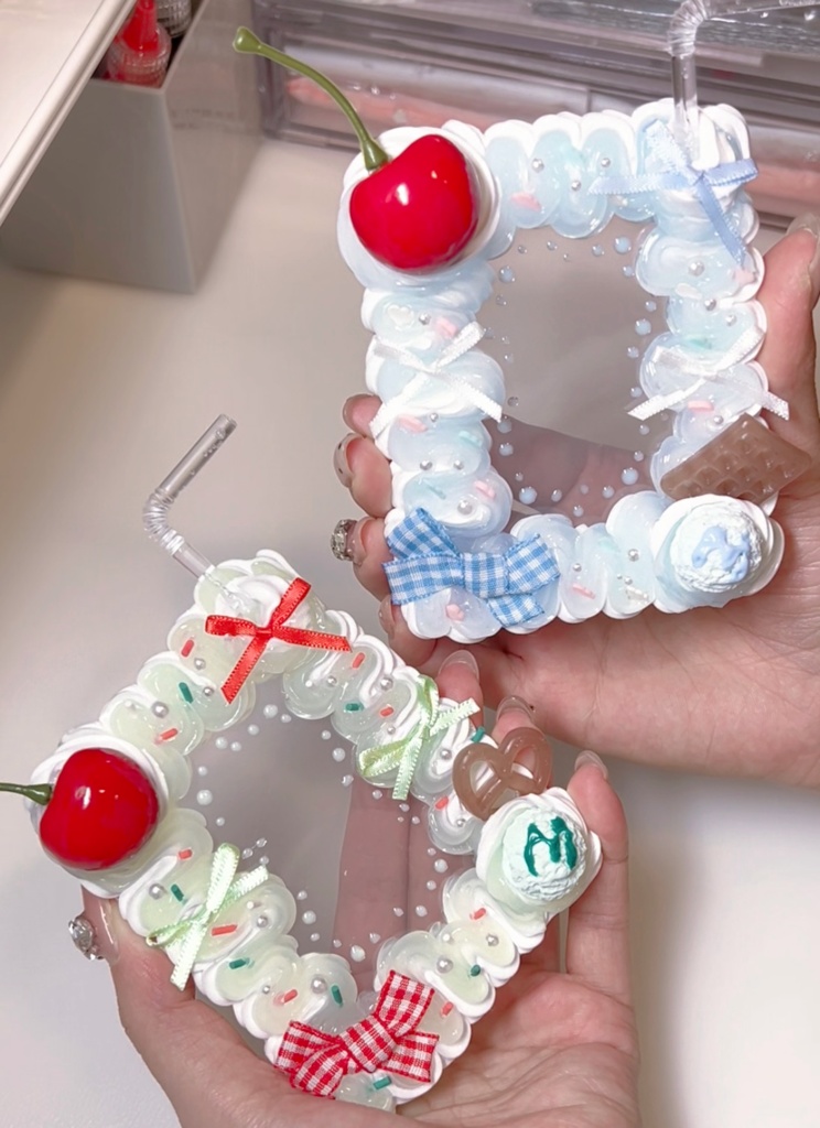 【受注生産】ソーダフロート🩵🍒メロンソーダフロート💚🍒