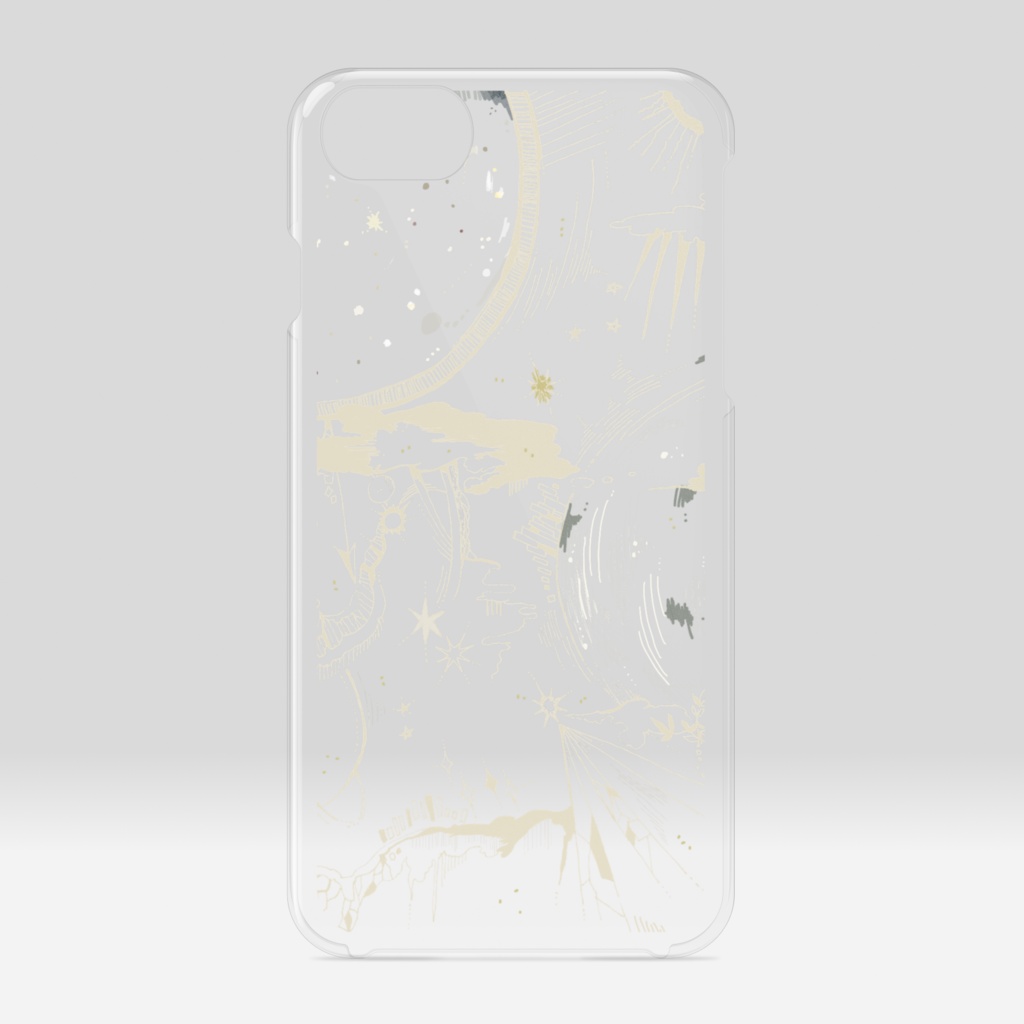 望遠 クリアiPhoneケース