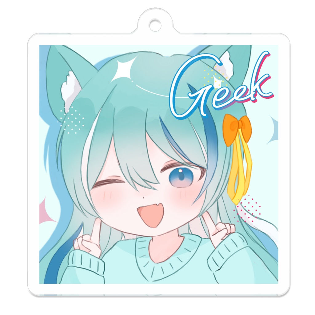 ぎーかちゃんアクキー Ver.1