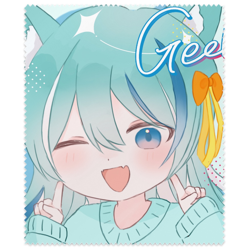 ぎーかちゃんメガネ拭き