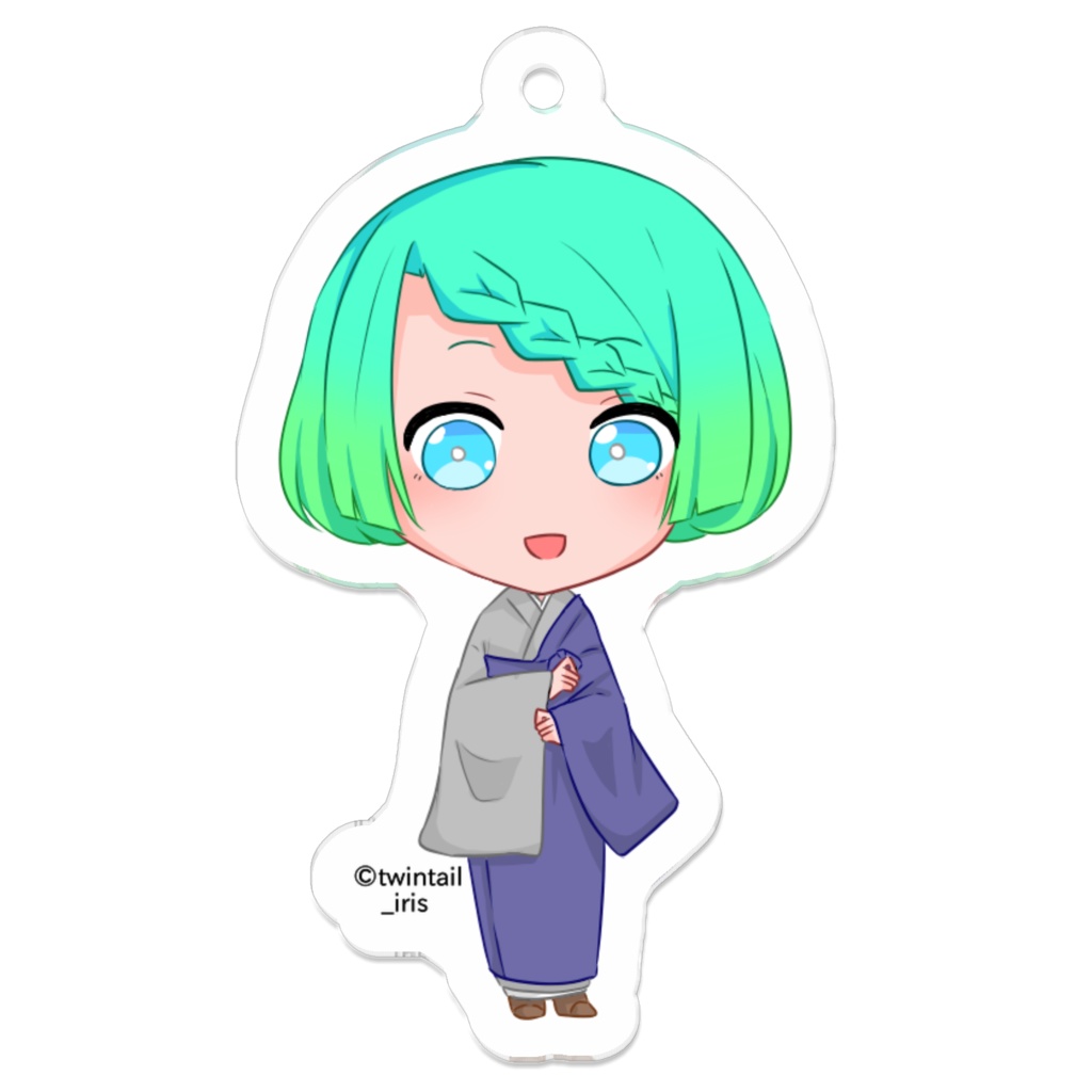 【怪談男児御伽草紙】翠葛SDアクリルキーホルダー