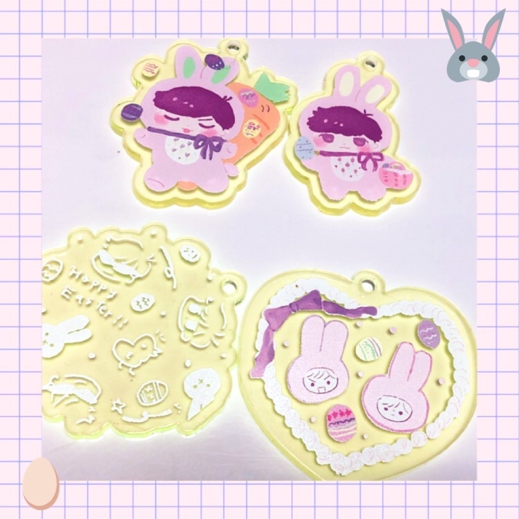 ハッピーイースターアクキー