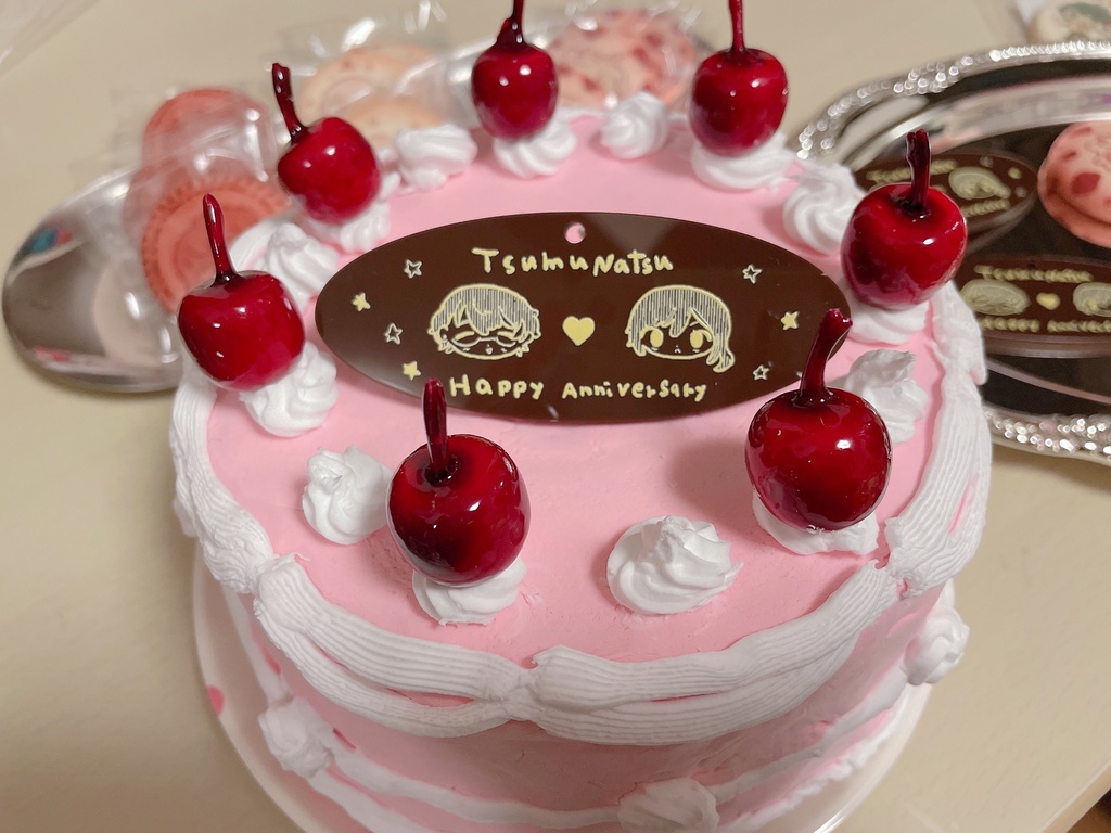 つむ夏チョコレートプレート