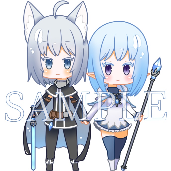 アクリルスタンド（ロビン×リコリス）