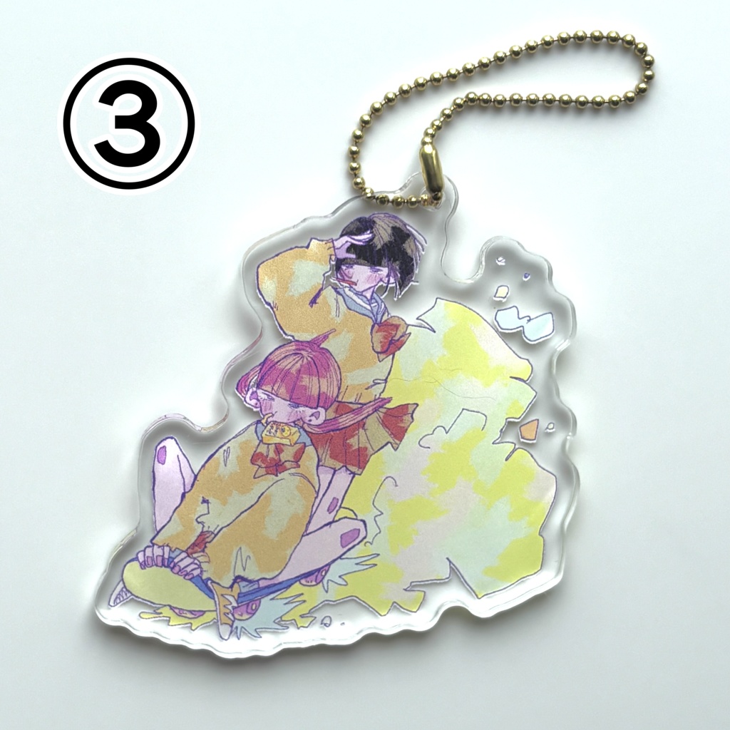 アクリルキーホルダー各種