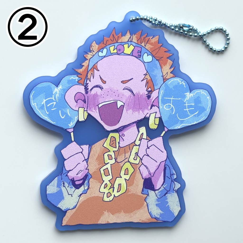 アクリルキーホルダー(だいくら)