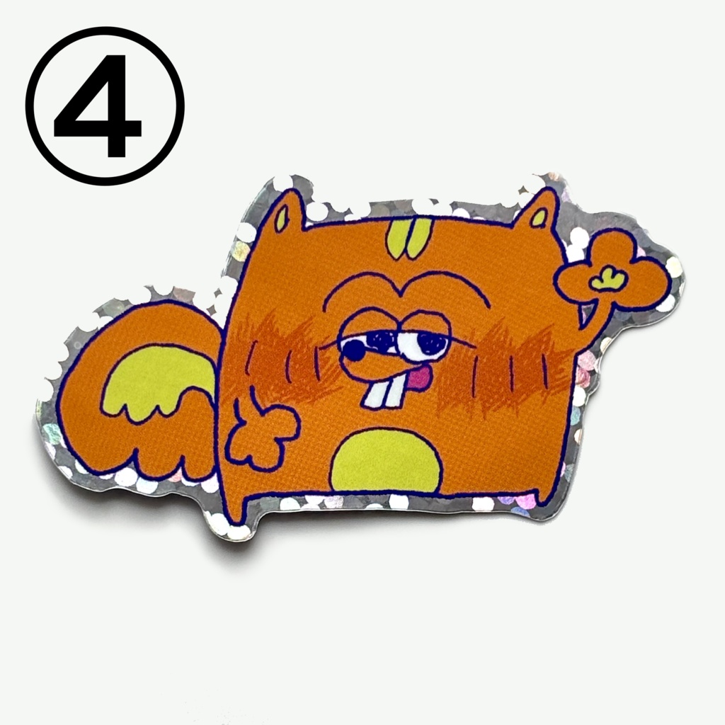 【サギー】ステッカー4種