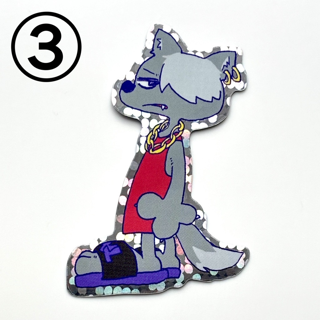 【サギー】ステッカー4種