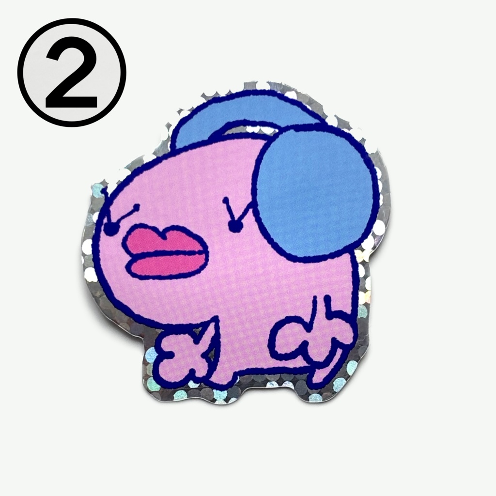 【サギー】ステッカー4種