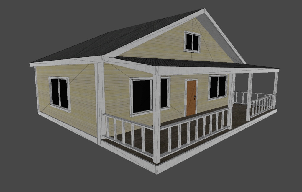 Simple Low/Medium Class House Prefab