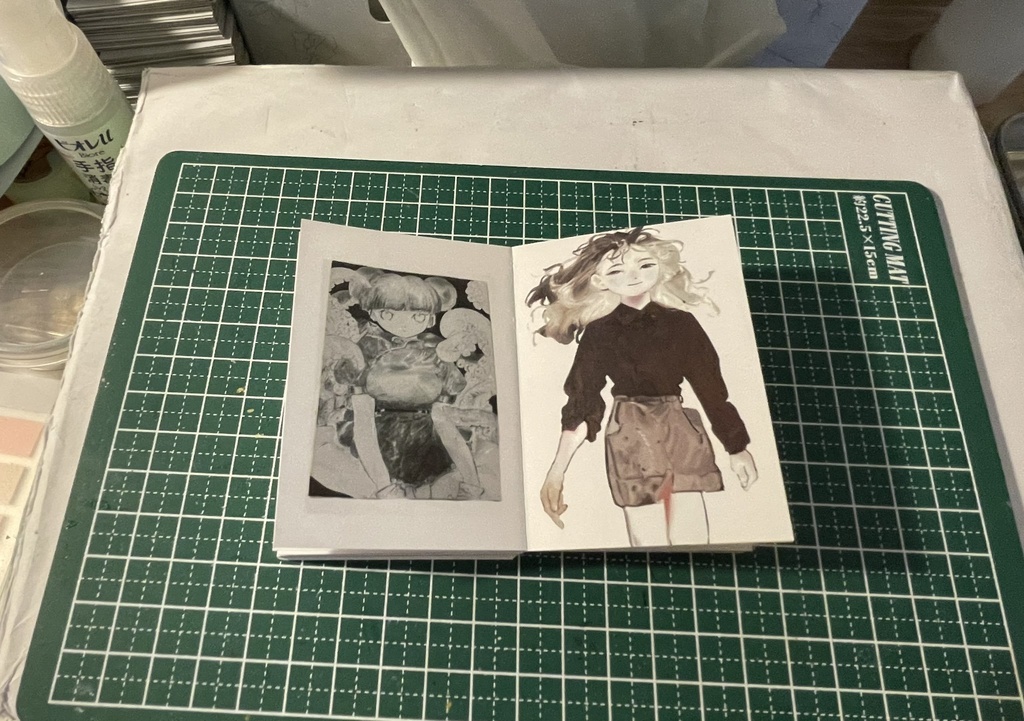 今までの絵 みっちり編(豆本)