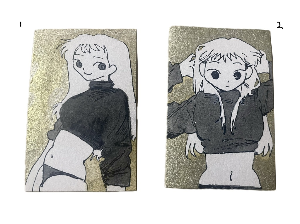 小さな絵 ならし(1,2,3,4,5,6)