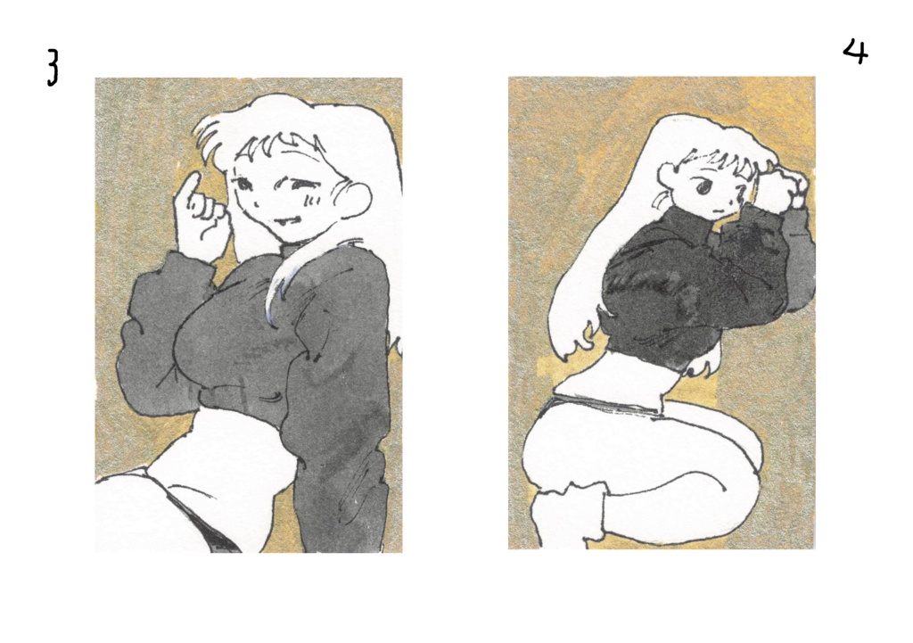 小さな絵 ならし(1,2,3,4,5,6)