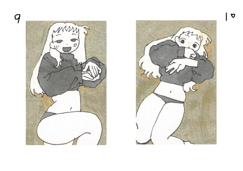 小さな絵 ならし(7,8,9,10)